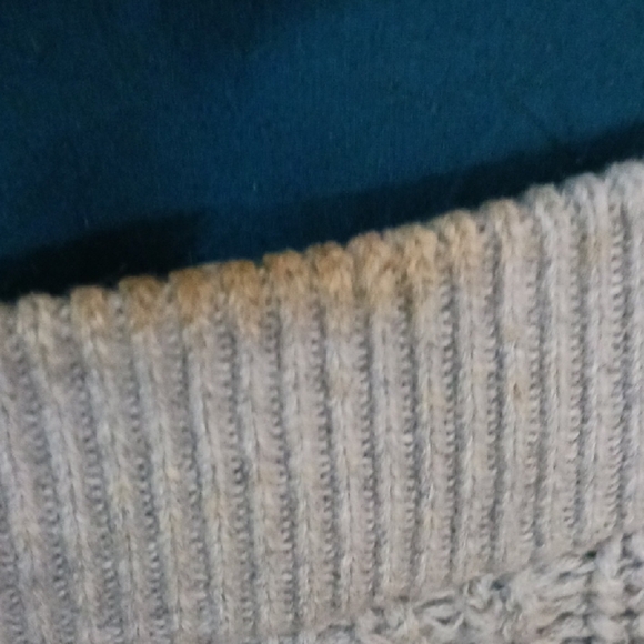 GAP Women's Cream Cardigan with Lace-Up Front - Picture 7 of 7